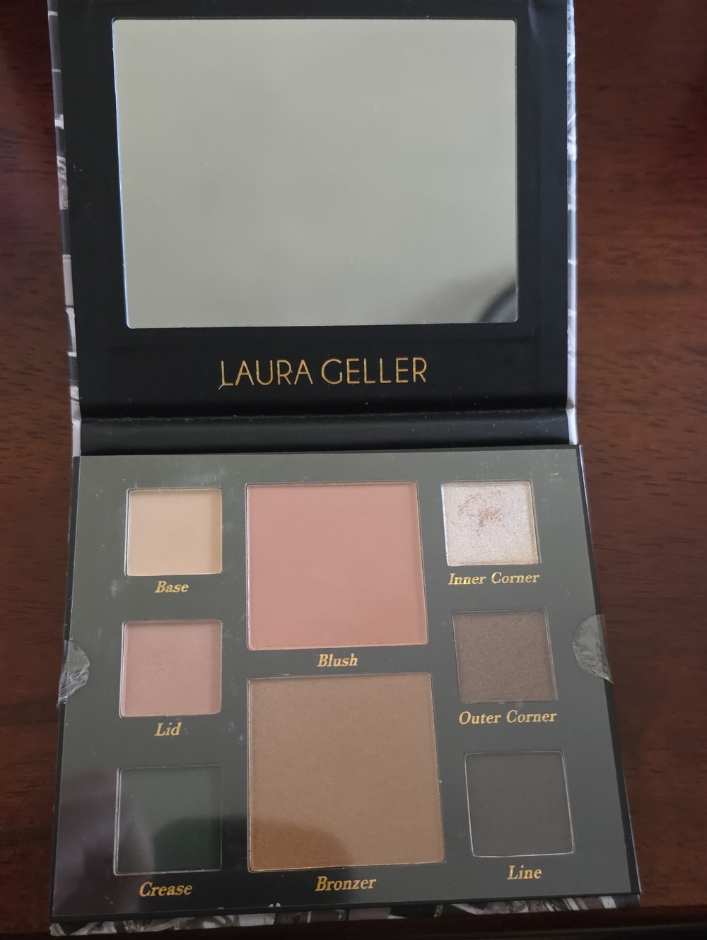 Laura Geller Neutral Face Palette with Pink Blush & Bronze